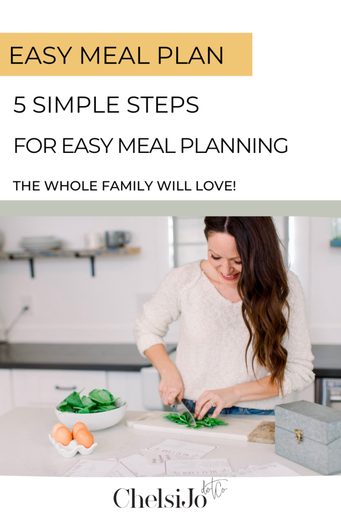 5 simple steps for easy meal plan ideas the whole family will love