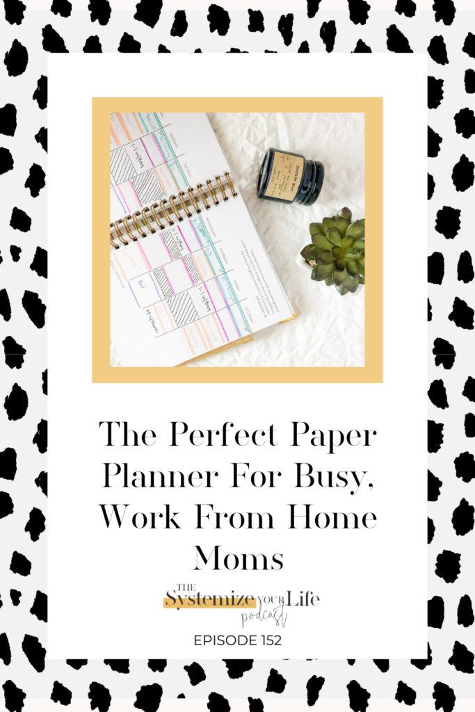 perfect paper planner