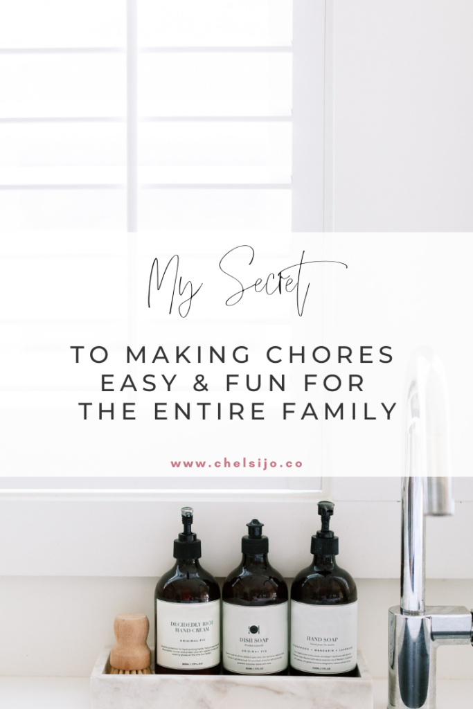Simple Chore system for the entire family