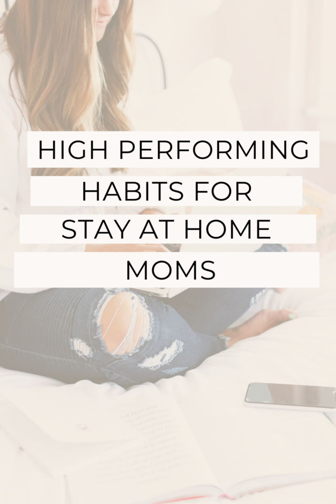 high performing habits