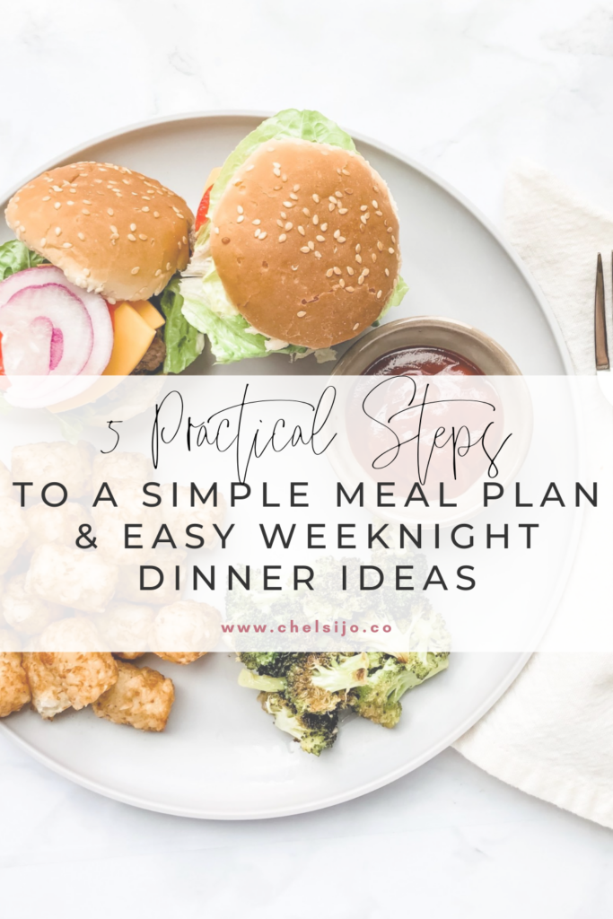 simple meal plan