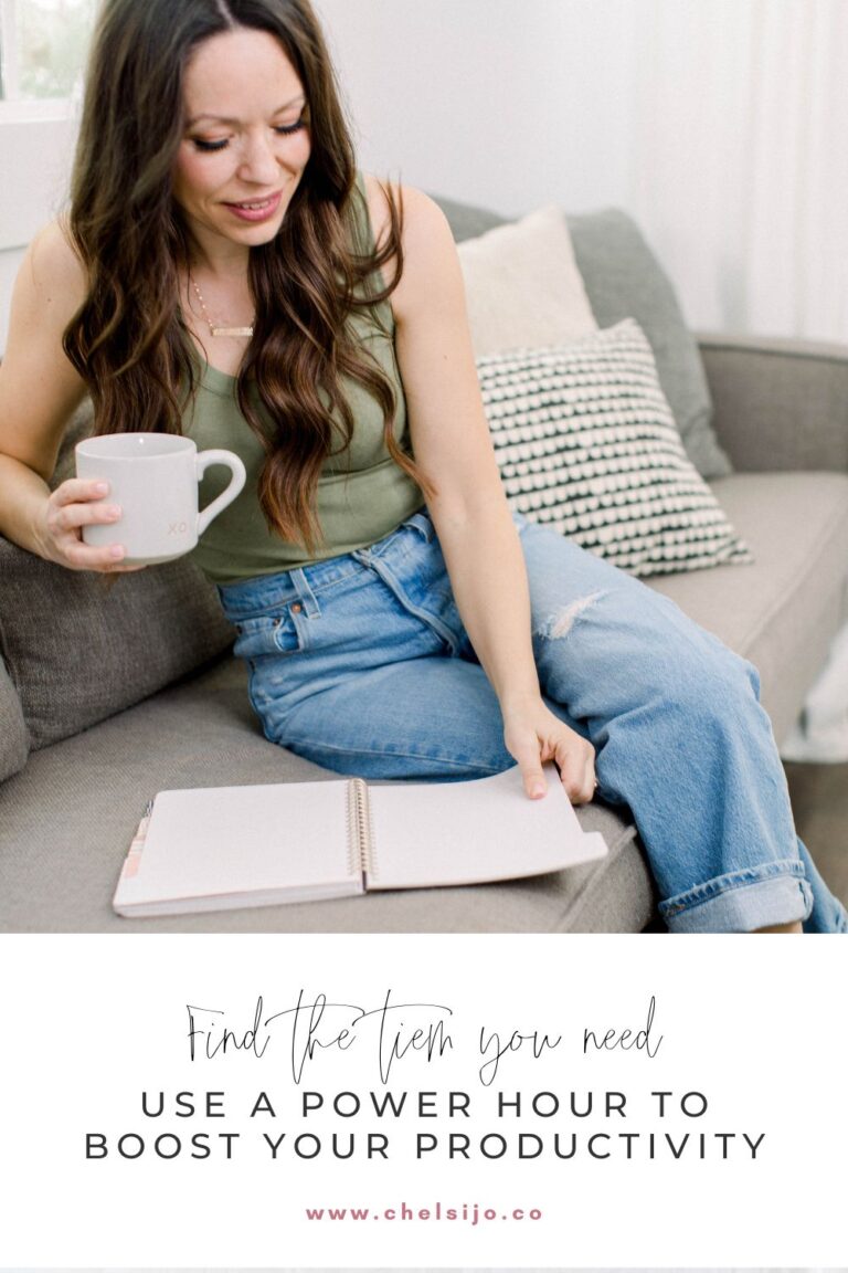 Use a Power Hour to Boost Your Productivity As A Busy Working Mom ...