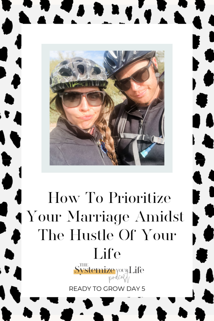 prioritize a healthier marriage amidst the hustle of your life