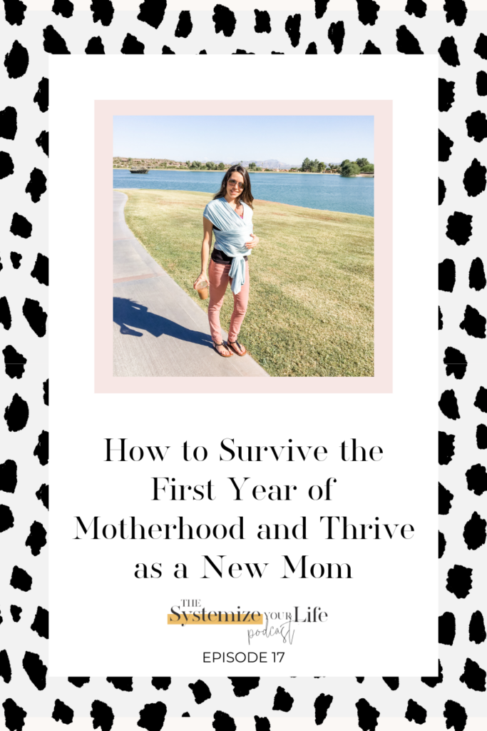 surviving the first year of motherhood