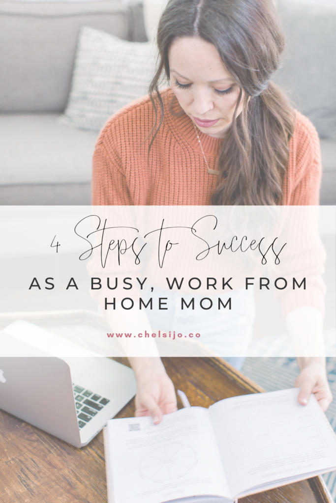 how to succeed as a busy work from home mom