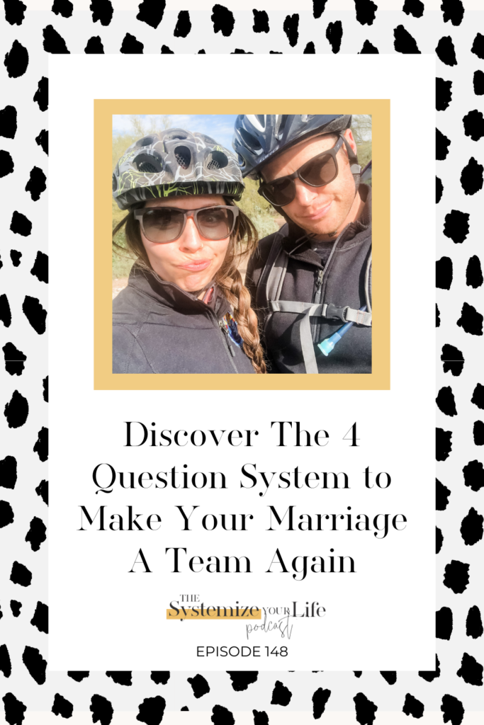 discover the 4 question system to make your marriage a team again