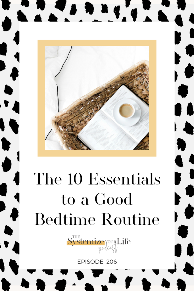 10 items to have on your nightstand for a  good bedtime routine