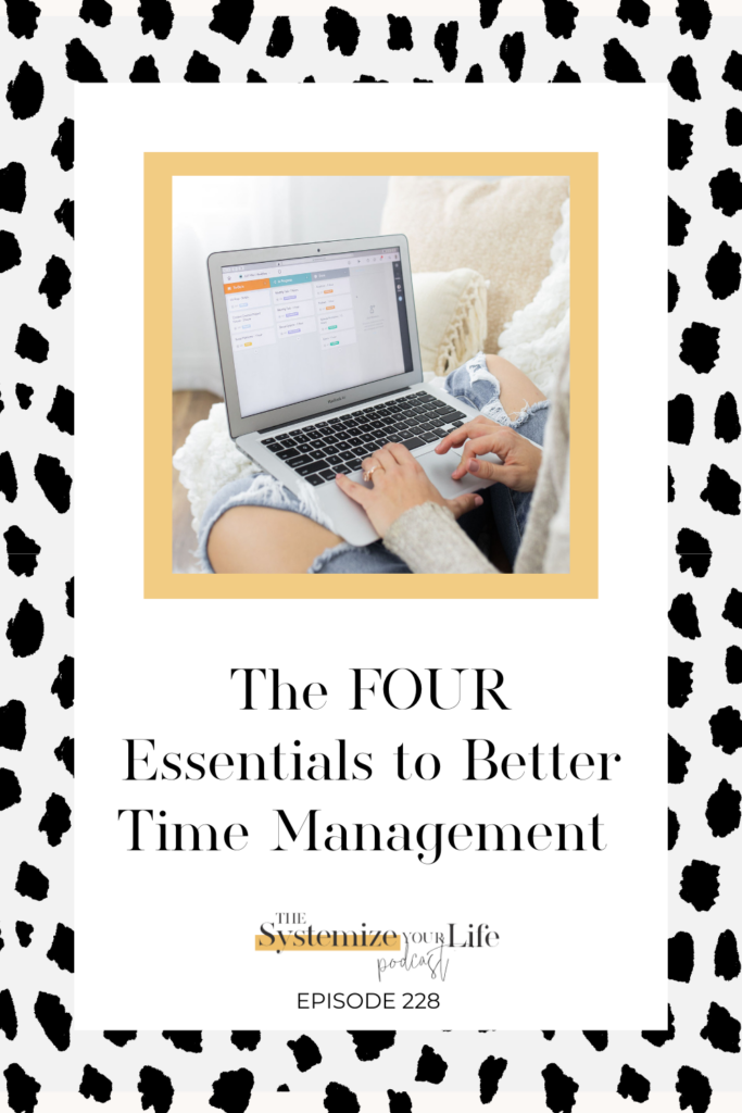 four time management tips