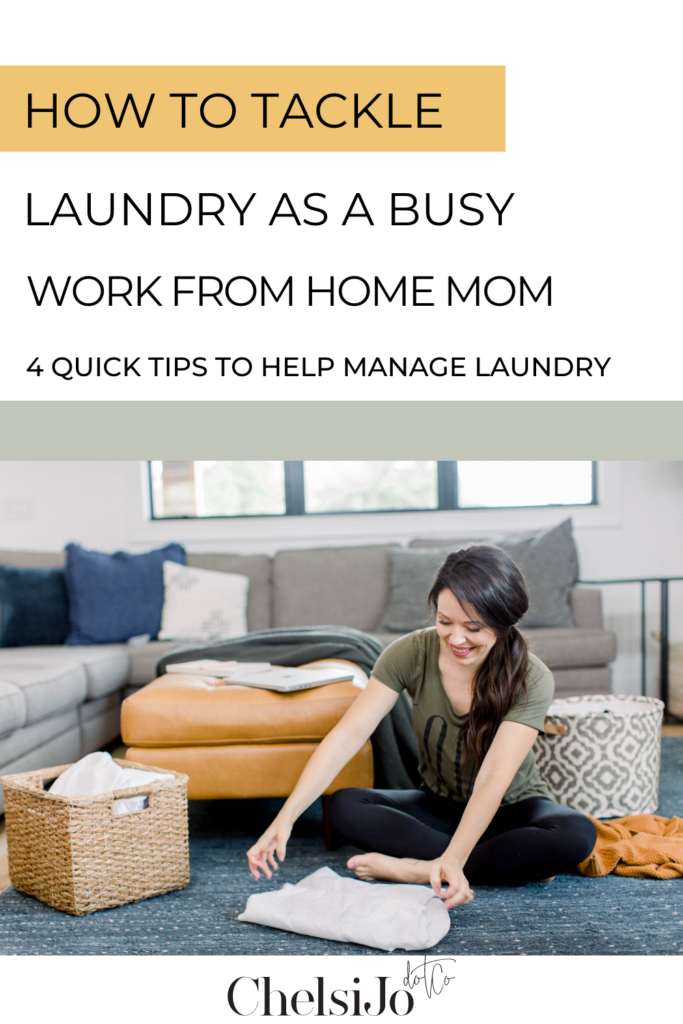 tips on managing laundry chelsijo