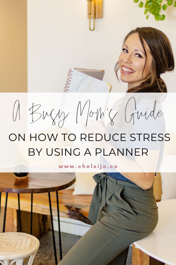 how to reduce stress by using a planner