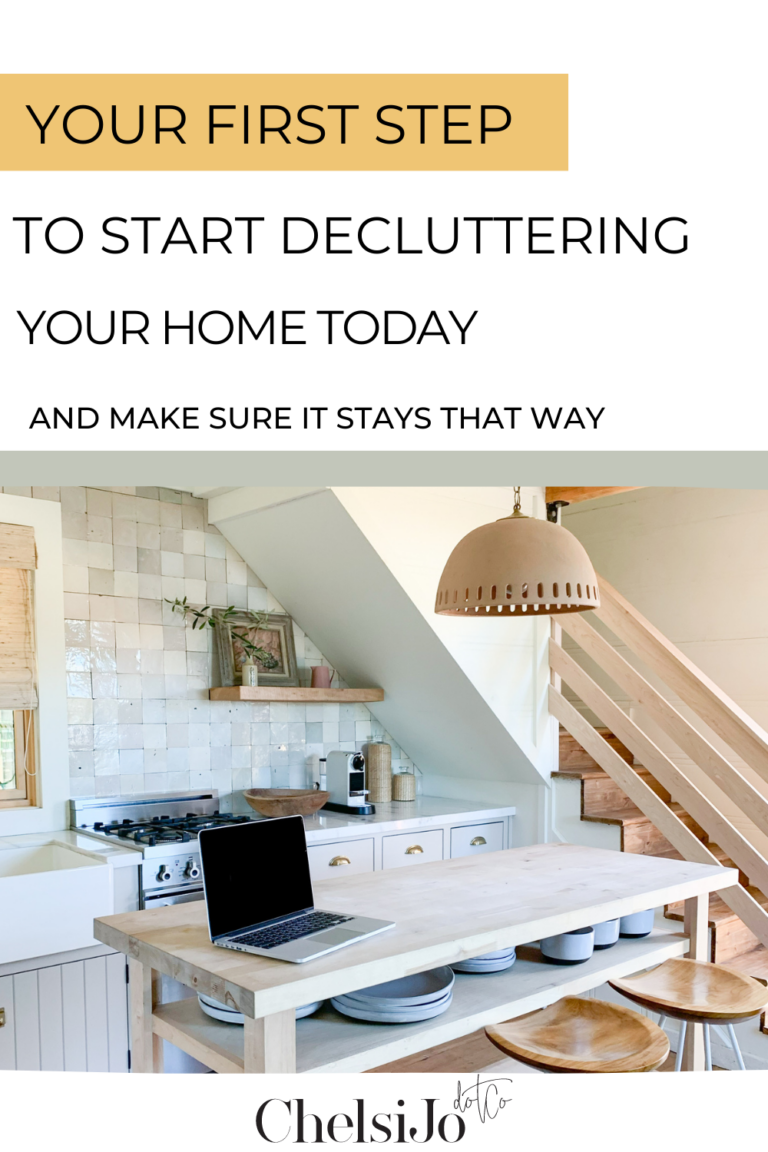 How to Declutter Your Home chelsijo.co Home