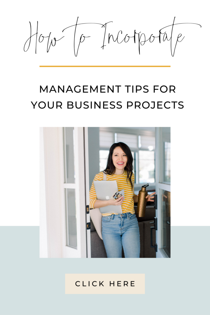 Business Management Tips for Projects
