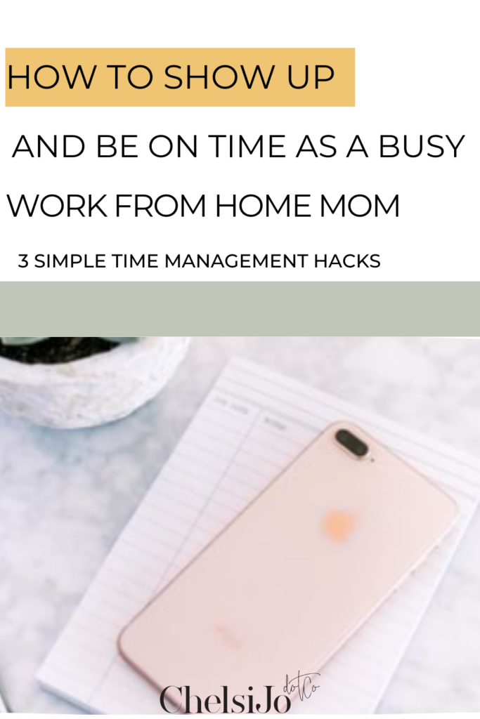 Time Management for Busy Moms

