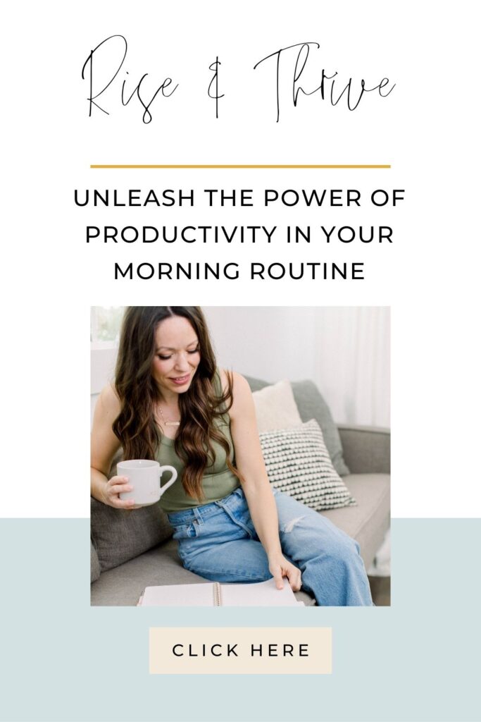 Rise & Thrive: Unleash the Power of Productivity in Your Morning Routine - Chelsijo