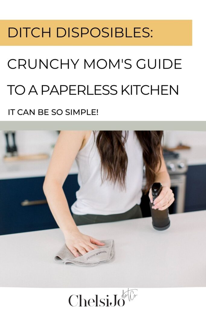  Ditch Disposables: Crunchy Mom's Guide to a Paperless Kitchen
-Chelsijo