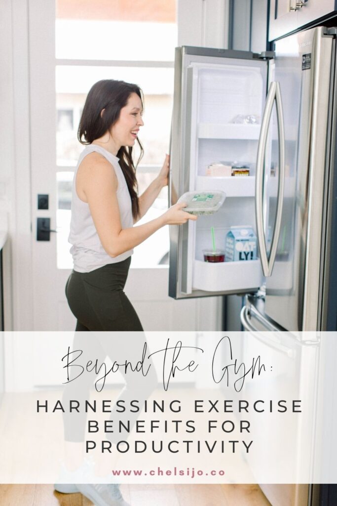 Beyond the Gym: Harnessing Exercise Benefits for Productivity -Chelsijo
