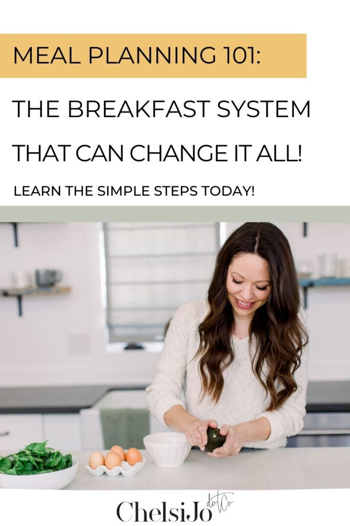 Meal Planning 101: The Breakfast System That Can Change It All -Chelsijo
