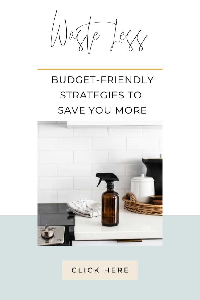 Waste Less - Budget-Friendly Strategies to Save You More