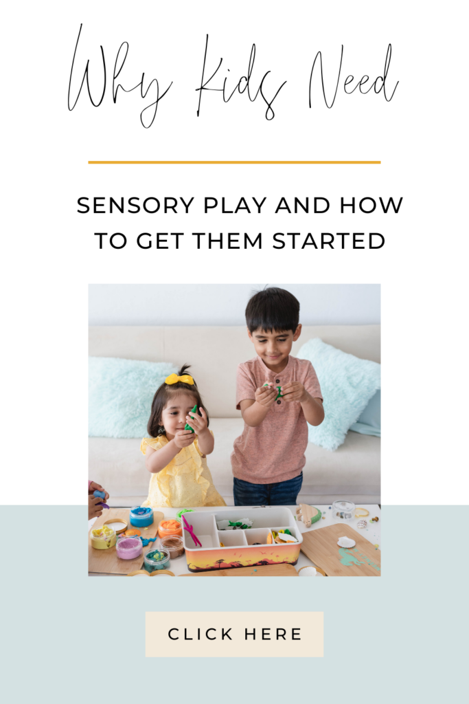 Why kids need sensory play and how to get them started