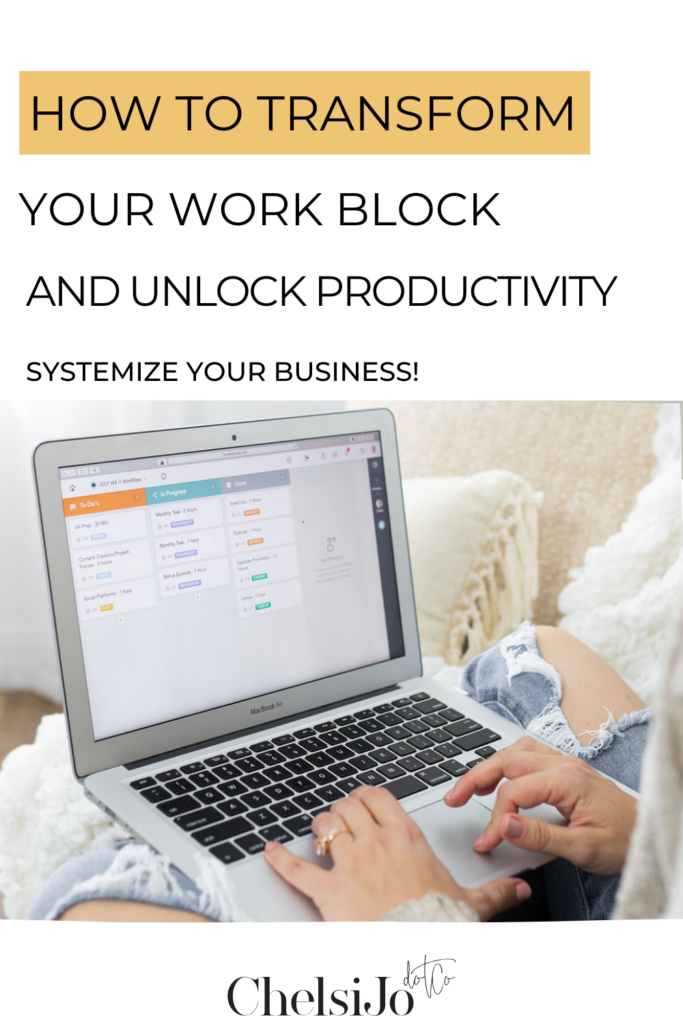 how to transform your work block