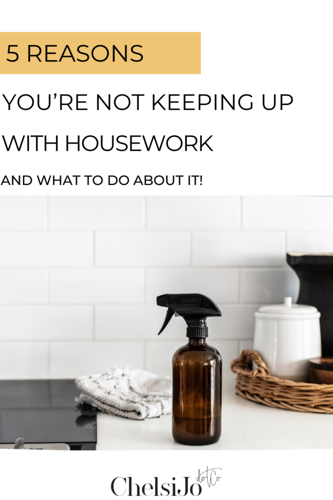 how to keep up on housework