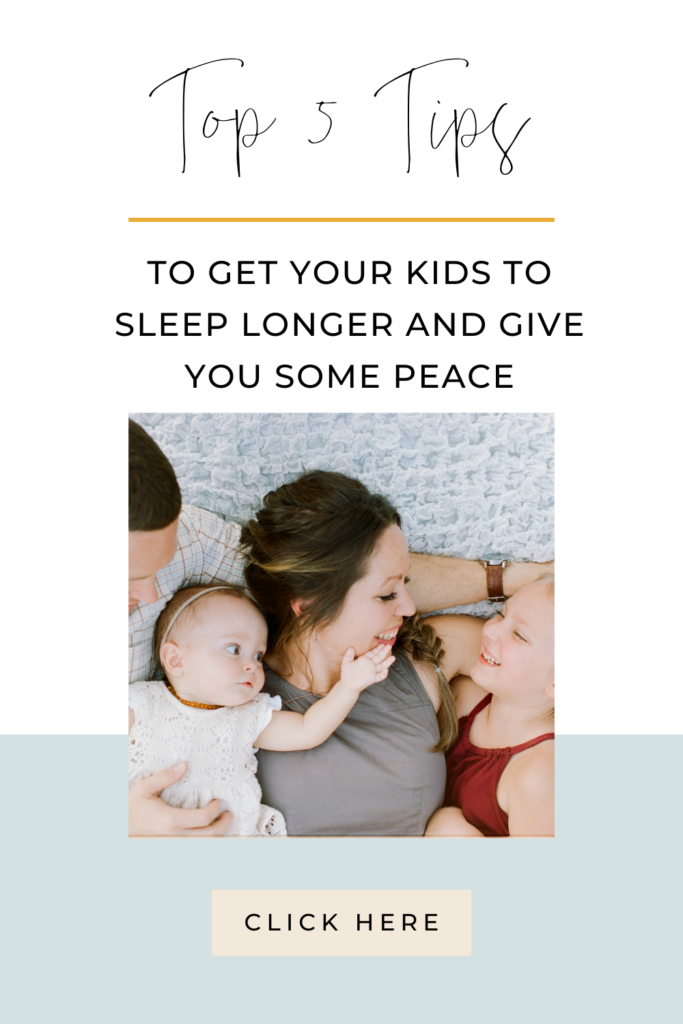 Get your kids to sleep longer